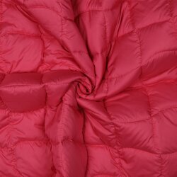 Steppstoff 2 Seitig Geometrisch - pink/limette