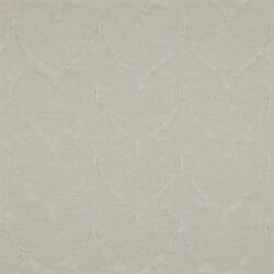 Teddystoff Herzen - creme