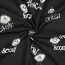 Softshell Digital Graffiti Smiley - schwarz