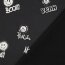 Softshell Digital Graffiti Smiley - schwarz
