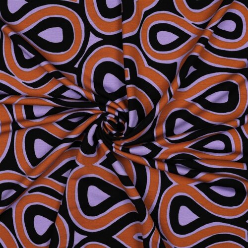 Romanit Jersey "Punta di Roma" Verzierung - helllavendel