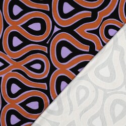 Romanit Jersey "Punta di Roma" Verzierung - helllavendel