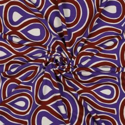 Romanit Jersey "Punta di Roma" Verzierung - creme