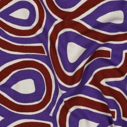 Romanit Jersey "Punta di Roma" Verzierung - creme