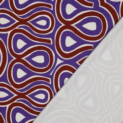 Romanit Jersey "Punta di Roma" Verzierung - creme