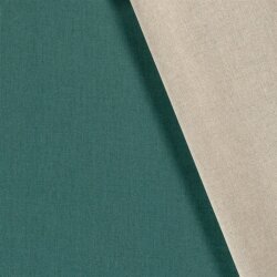 Interieurstoff Leinen-Optik Uni - FARBE