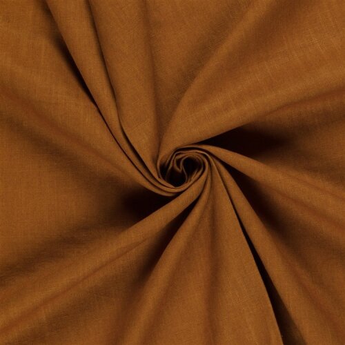 Leinen *Marie* Uni - orangebraun