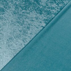 Pannesamt *Marie* - wasserblau