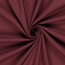 Baumwollstoff Cretonne Premium *Marie* Uni - dunkelweinrot