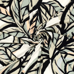 Viskose Jersey Vortex® LEAVES -