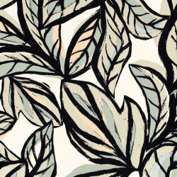 Viskose Jersey Vortex® LEAVES -