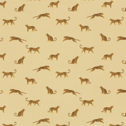 Funktions und Badeanzugstoff Recycled LSF50 Leopard -...