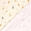 Funktions und Badeanzugstoff Recycled LSF50 Safaritiere - hellbeige