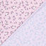 Funktions und Badeanzugstoff Recycled LSF50 Leo - flieder