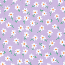 Funktions und Badeanzugstoff Recycled LSF50 Blumenregen -...