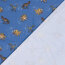 Funktions und Badeanzugstoff Recycled LSF50 Dinos - indigo