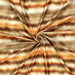 Funktions und Badeanzugstoff Recycled LSF50 Batikstreifen...