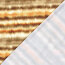 Funktions und Badeanzugstoff Recycled LSF50 Batikstreifen - braun