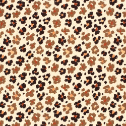 Funktions und Badeanzugstoff Recycled LSF50 Leopunkte -...