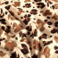 Funktions und Badeanzugstoff Recycled LSF50 Leopunkte - ziegelrot