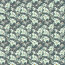 Funktions und Badeanzugstoff Recycled LSF50 Blüten - stahlblau
