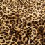 Funktions und Badeanzugstoff Recycled LSF50 Pantherflecken - braun