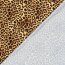 Funktions und Badeanzugstoff Recycled LSF50 Pantherflecken - braun