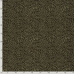 Funktions und Badeanzugstoff Recycled LSF50 Leo - oliv