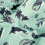 Badeanzugstoff Wasserabweisend am Strand - mint