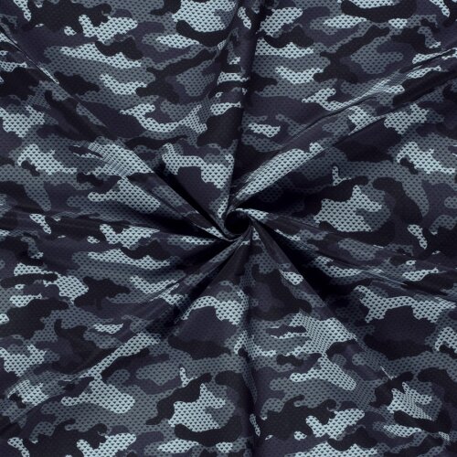 Badeshorts Wasserabweisend Camouflage - dunkelblau