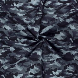 Badeshorts Wasserabweisend Camouflage - dunkelblau