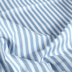 Badeanzugstoff Wasserabweisend Streifen - babyblau