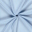 Badeanzugstoff Wasserabweisend Streifen - babyblau