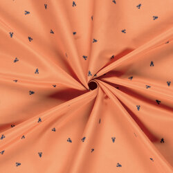 Badeanzugstoff Wasserabweisend kleiner Hummer - orange