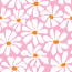Strandtuchstoff Digital Blütenregen - rosa