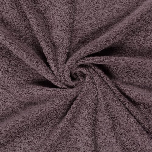 Frottee *Marie* Uni - altmauve