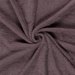 Frottee *Marie* Uni - altmauve