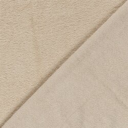 Frottee *Marie* Uni - cremebeige