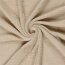 Frottee *Marie* Uni - cremebeige