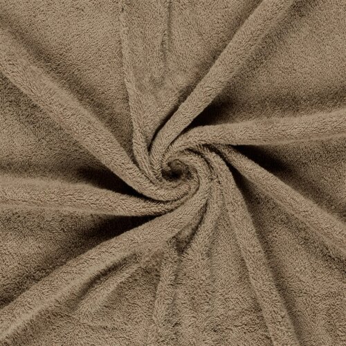 Frottee *Marie* Uni - kamelbeige