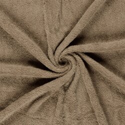 Frottee *Marie* Uni - kamelbeige
