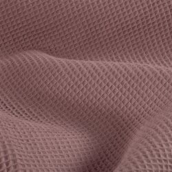 Waffelpiqué *Marie* 2mm Uni - altantikrosa