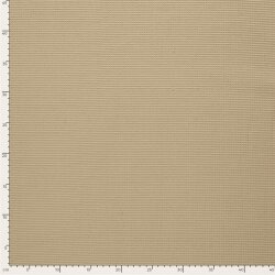 Waffelpiqué *Marie* 2mm Uni - sand