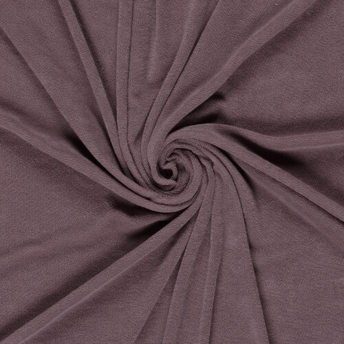 Stretch Frottee *Marie* - altmauve