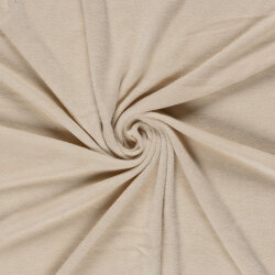 Stretch Frottee *Marie* - cremebeige