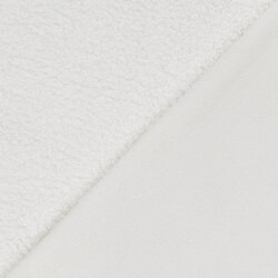 Kuschelteddystoff Kunstfell - creme