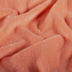 Bambus Frottee Uni *Marie* - lachs