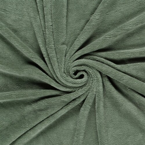 Bambus Frottee Uni *Marie* - basilikum