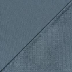 Rippenjersey *Anke* Uni - indigo