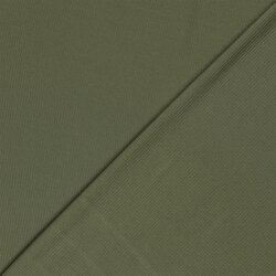 Rippenjersey *Anke* Uni - softtannengrün